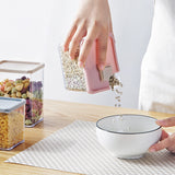 Plastic transparent storage box