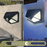 Outdoor Four-sided Motion Sensored Light