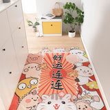 Entrance Door Mats Can Be Cut When Entering The Door. Cartoon Door Mats. Household Mats