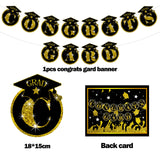 Graduation Season Themed Balloon Paper Tassel Decoration Set