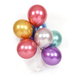 Metal Chrome Balloons Thick Latex Wedding Birthday Party Decoration Wedding Balloons Metal Balloons