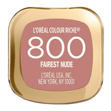 L'Oreal Paris Colour Riche Original Satin Lipstick for Moisturized Lips, 800 Fairest Nude