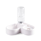 Welted corner dog heart shape Feeder