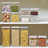 Plastic transparent storage box