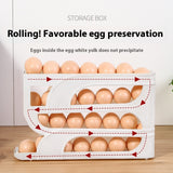 Rolling Slide Egg Storage Box