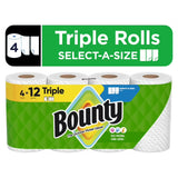 Bounty Paper Towels Select-A-Size White