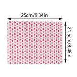 Butter Paper Roll for Baking Wax Paper Pad Paper Printing Food Wrapping Paper Oil Proof Baking Wax Paper 10 Pieces Of Paper Barbecue Picnic Festival Market Wrapping Paper