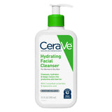 CeraVe Hydrating Facial Cleanser for Normal to Dry Skin, Daily Face Wash for Dryness, 12 fl oz