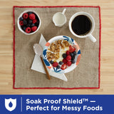 Dixie Everyday Disposable Paper Bowls, 10 oz, Multi-Color, 70 Count