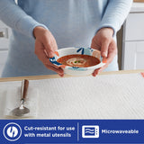 Dixie Everyday Disposable Paper Bowls, 10 oz, Multi-Color, 70 Count