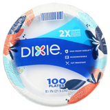 Dixie Everyday Disposable Paper Plates, 8.5",