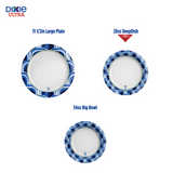 Dixie Ultra Deep Dish Disposable Paper Plates, 25 Count