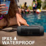 Waterproof Portable Speaker Mini Bluetooth Music Bass Speaker Subwoofer Outdoor Wireless Loudspeaker Sound Bar FM Radio TF Card