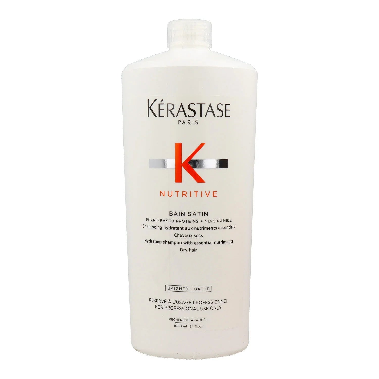 Kerastase Nutritive Bain Satin Hydrating Shampoo 34 fl oz