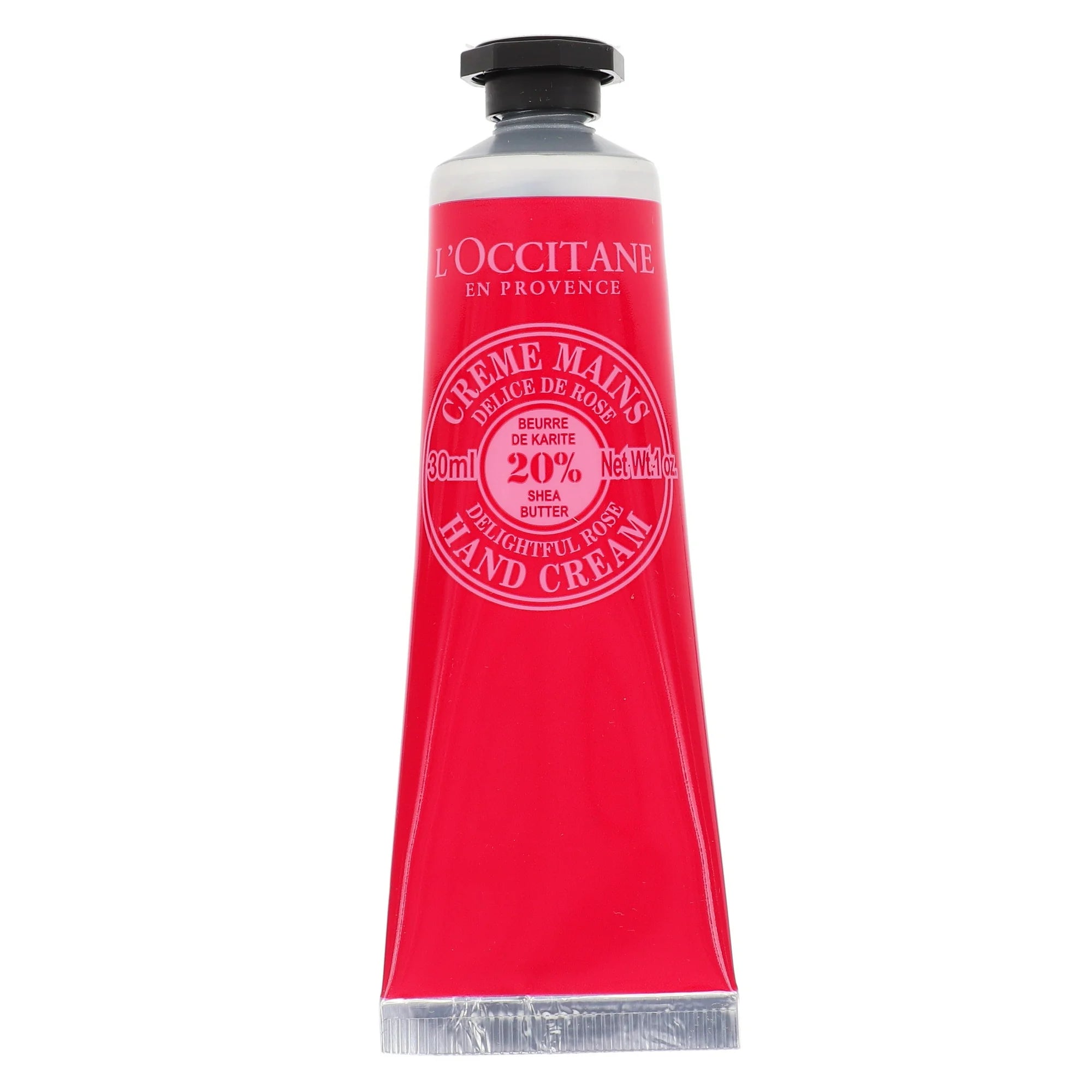 L'Occitane Shea Butter Delightful Rose Hand Cream, 1 Ct.