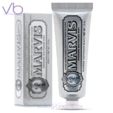 Marvis Smokers Whitening Mint | Rich and Creamy Toothpaste for Enamel Staining Removal, 25ml