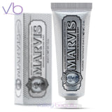 Marvis Smokers Whitening Mint | Rich and Creamy Toothpaste for Enamel Staining Removal, 25ml