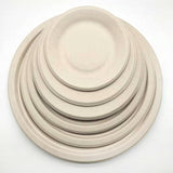 Pure pulp disposable paper plates 2