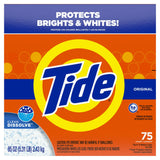 Tide Powder Laundry Detergent, Original Scent, 85 oz, 75 Loads