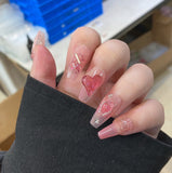 Summer Strawberry False Nail Patch