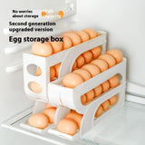 Rolling Slide Egg Storage Box