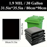 Plastic 30-gallon Garbage Bags 50 Pieces
