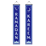 Eid Mubarak Banner Hanging Decoration for Indoor/Outdoor