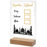 Acrylic Table Moon Ornament Home Decor