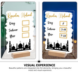 Acrylic Table Moon Ornament Home Decor