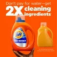 Tide Ultra Oxi Boost Liquid Laundry Detergent, Advanced Stain Remover, 73 fl oz, 52 Loads