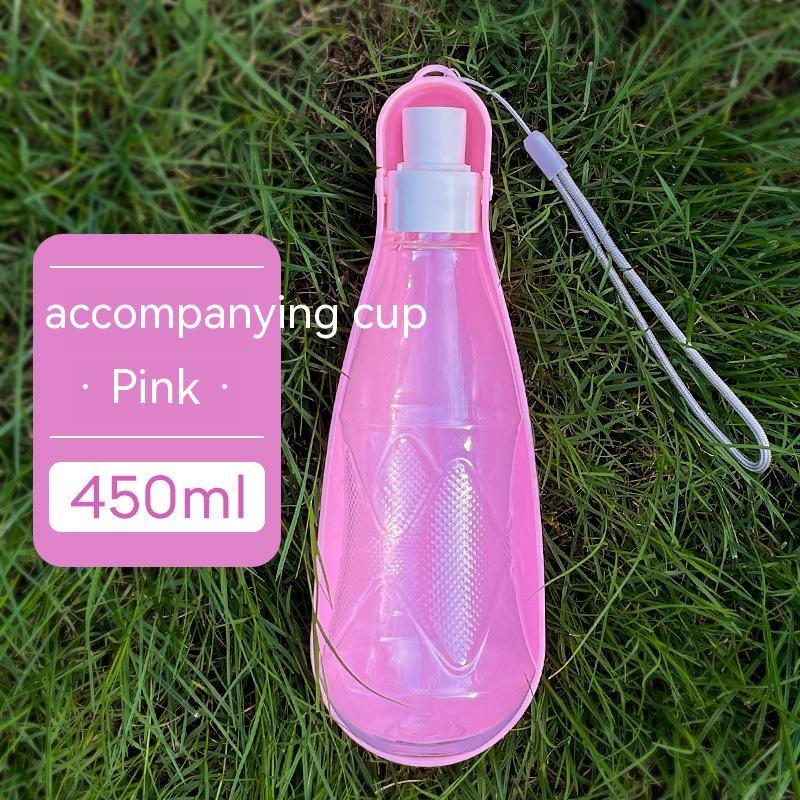  Dog Water Bottle Pink