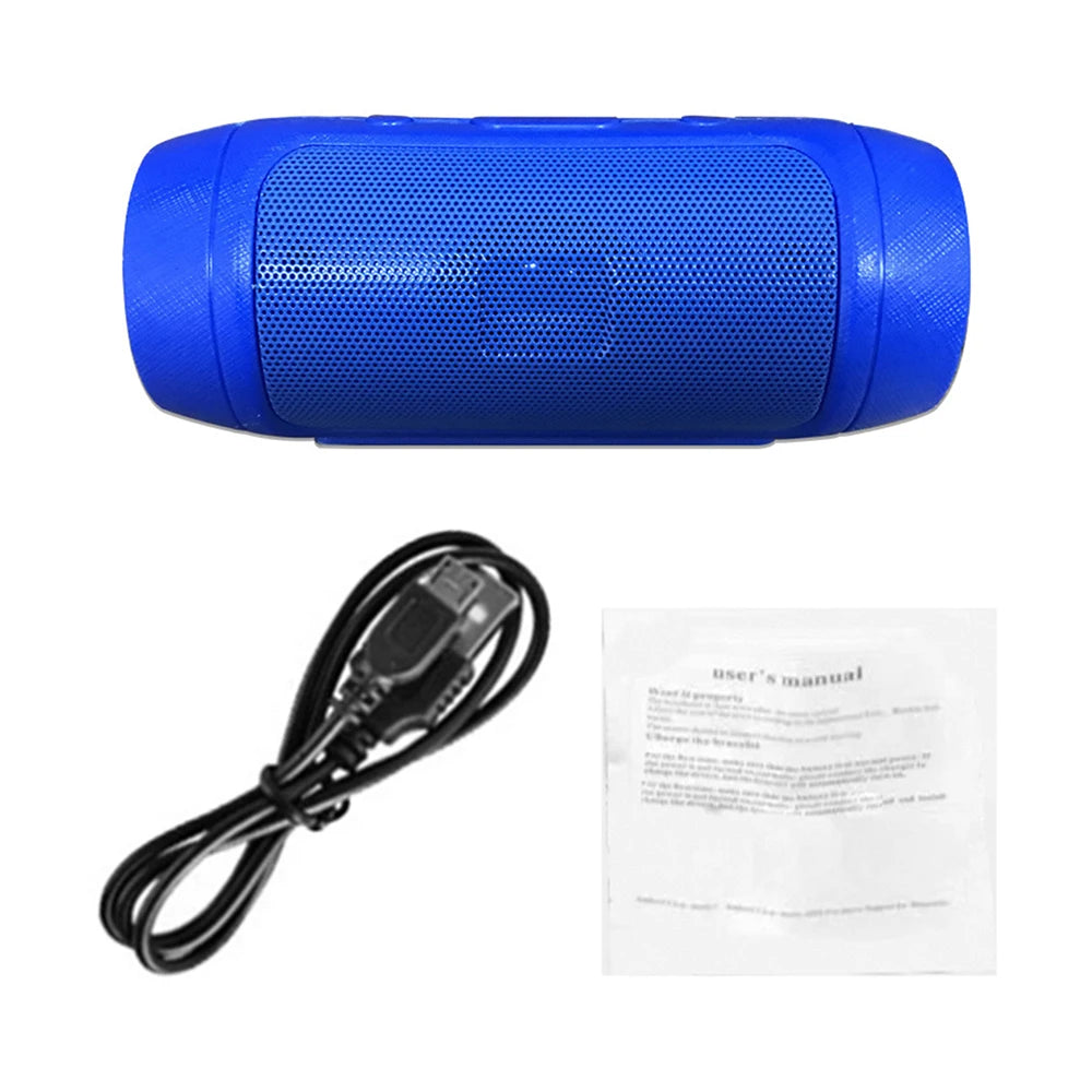 Waterproof Portable Speaker Mini Bluetooth Music Bass Speaker Subwoofer Outdoor Wireless Loudspeaker Sound Bar FM Radio TF Card